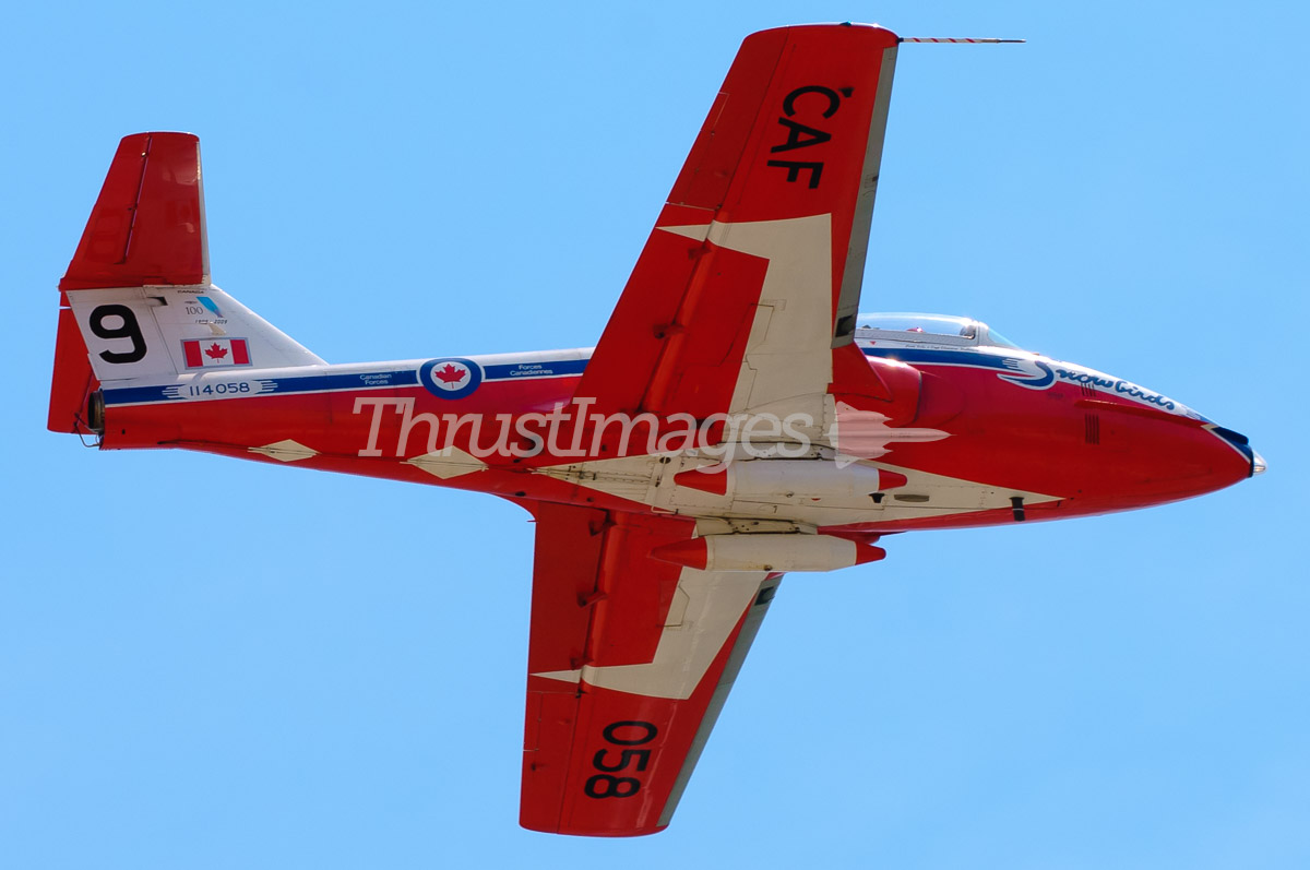 Canadair CT-114 Tutor (CL-41A) 114058 / 9 (cn 1058) Snowbird 9